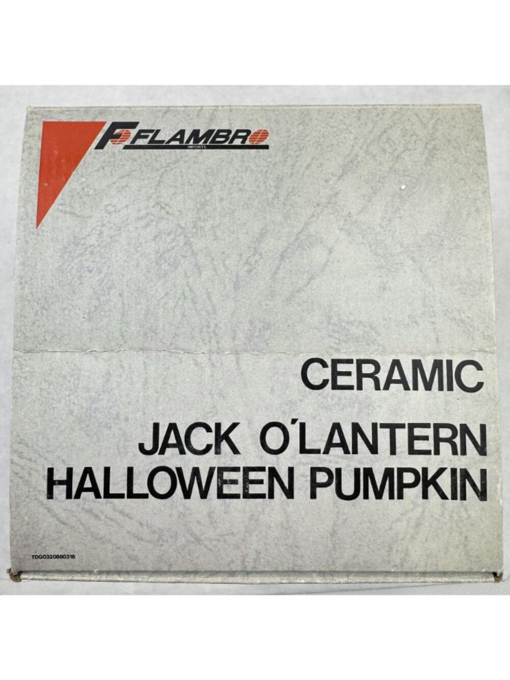 Vtg 1988 Flambro Ceramic Jack O' Lantern Pumpkin Halloween Candle Holder #1542A - Picture 16 of 16